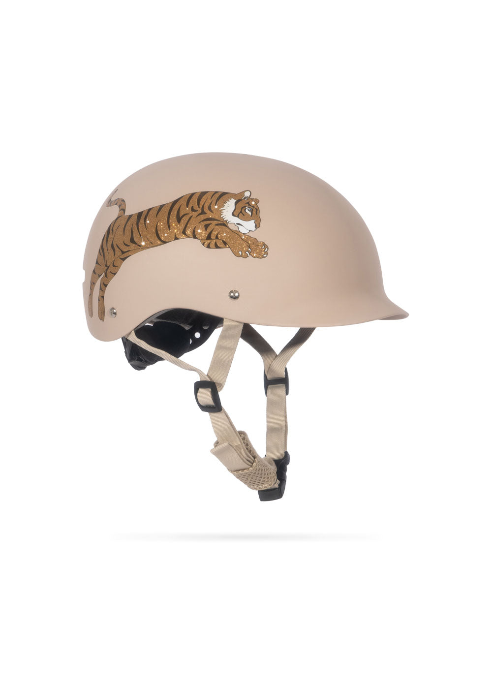 fahrradhelm mit sternen für Kinder / Bicycle helmet horn stars (KS101897) – Muttermilchkosmetik e-city Sand & Dünen Farbe:Blau-Beige