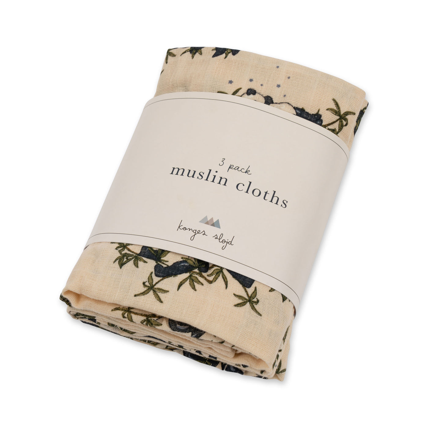 3 Pack Muslin cloth gots (KS100038)