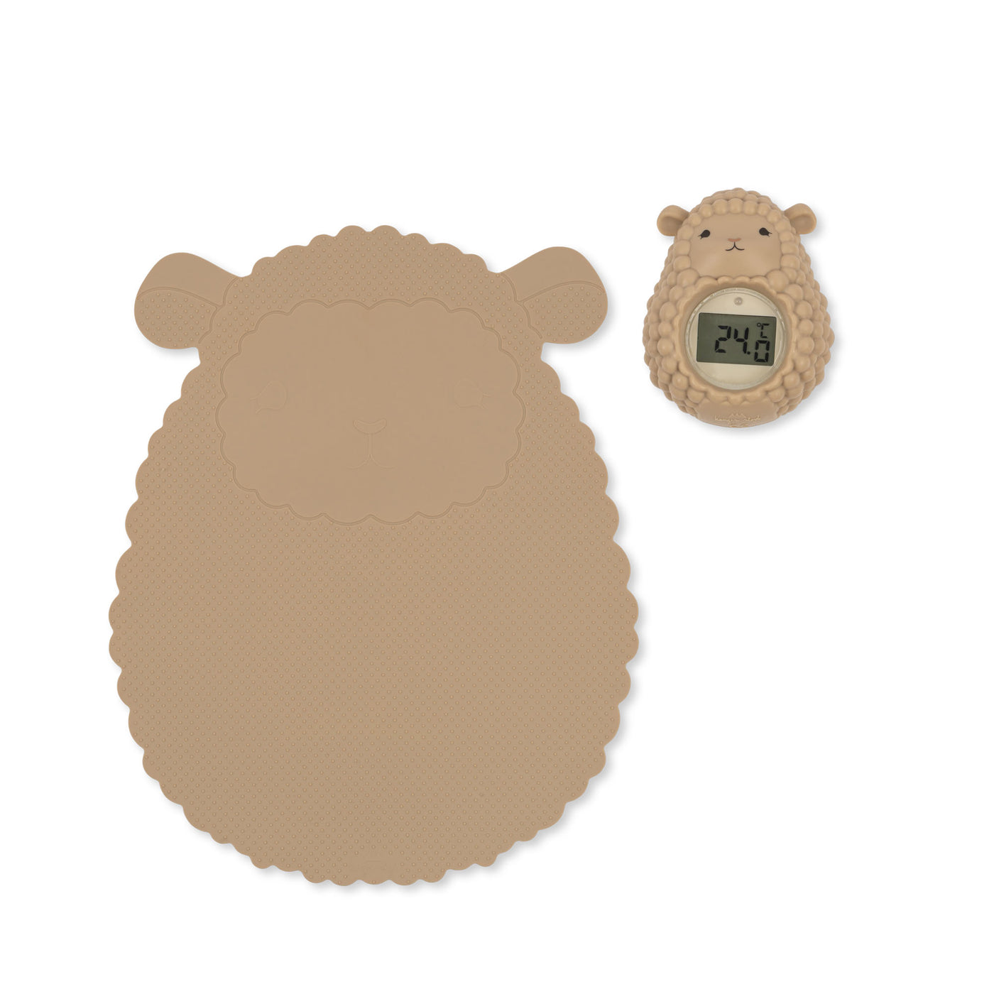 Sheep bath mat & thermometer (KS6101)