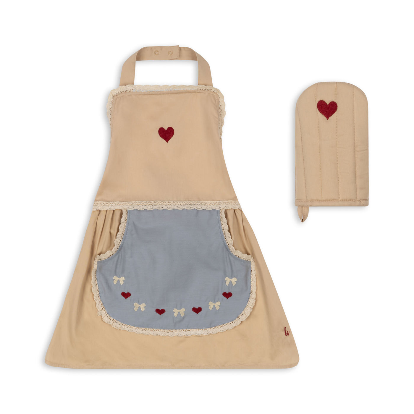 Kids apron scallop (KS6426) Kinderschürze