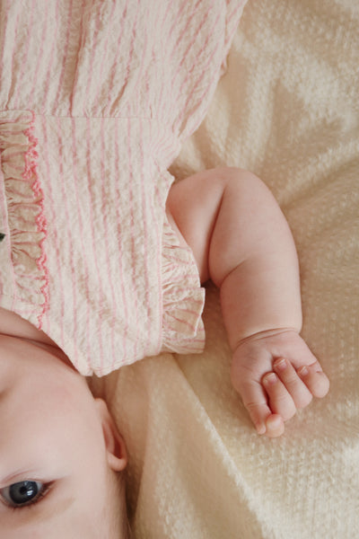Ellie Frill Romper gots (KS103066)