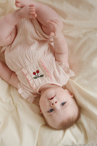 Ellie Frill Romper gots (KS103066)