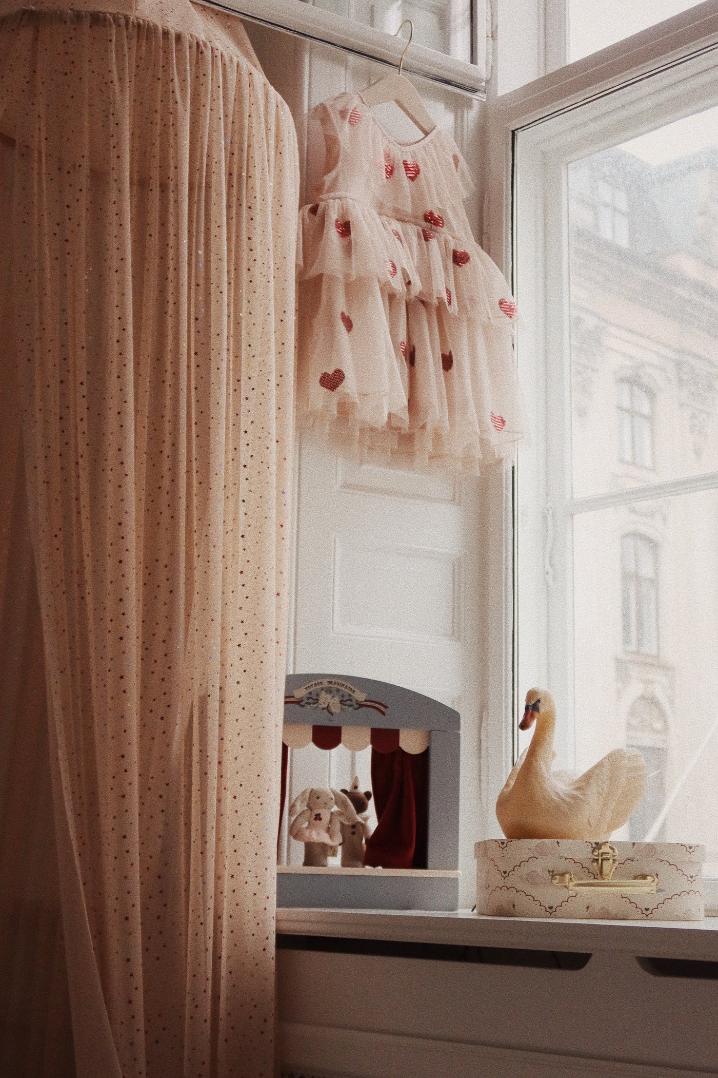 Bed canopy multi sparkle etoile (KS6339)