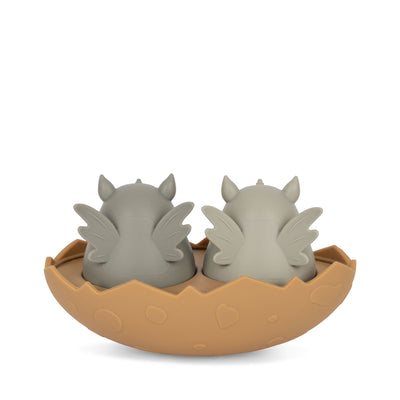 Silicone bath toys dino egg (KS5310)