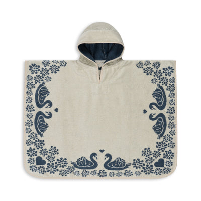Terry poncho Jacquard gots (KS6490)