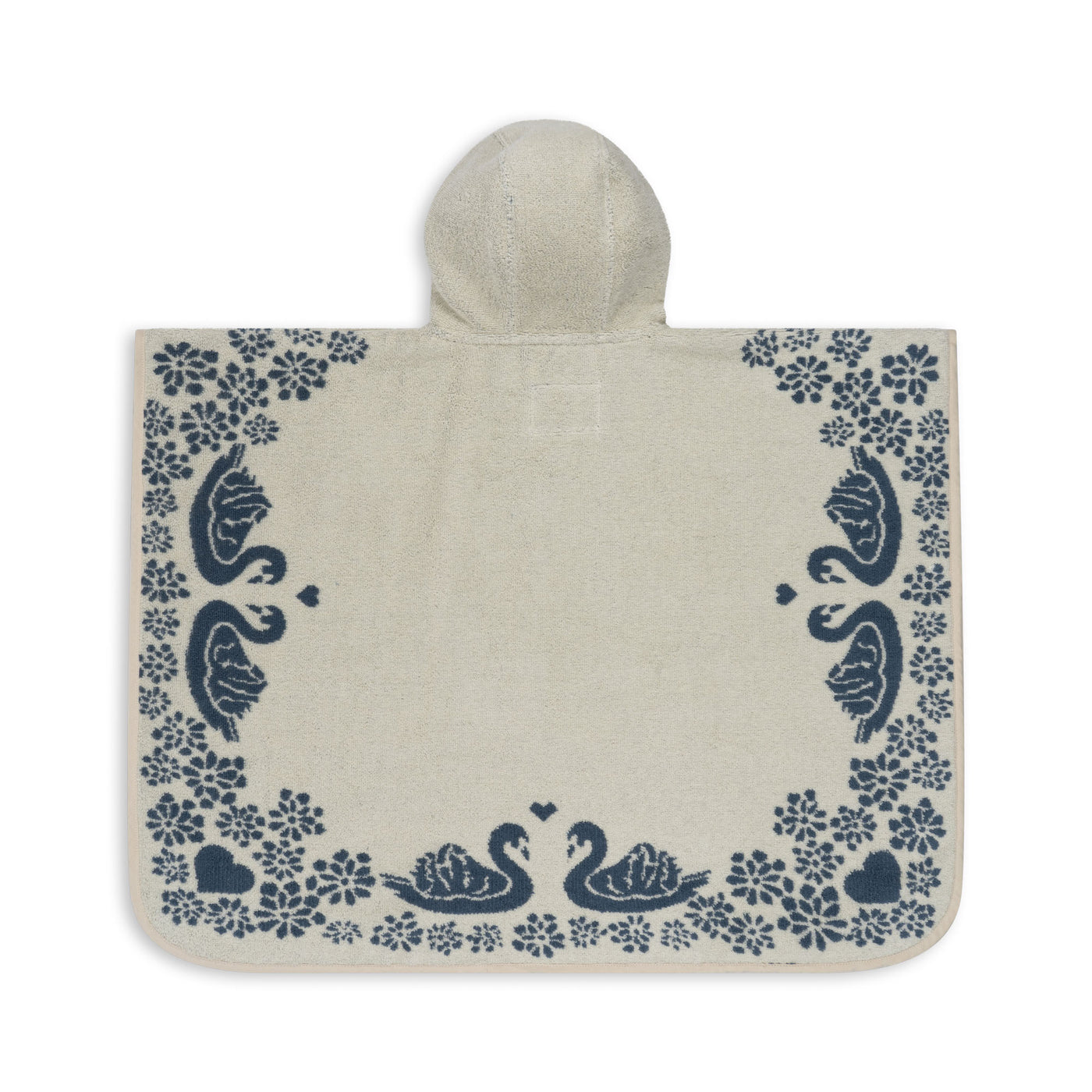Terry poncho Jacquard gots (KS6490)