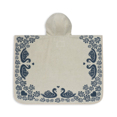 Terry poncho Jacquard gots (KS6490)