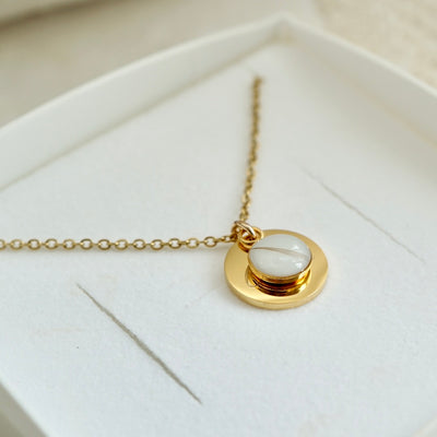 Kette LIJE mit Cabochon (Favorite Collection)