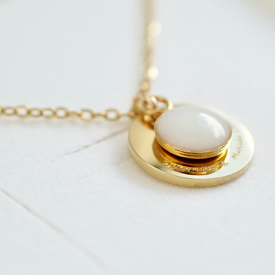 Kette LIJE mit Cabochon (Favorite Collection)